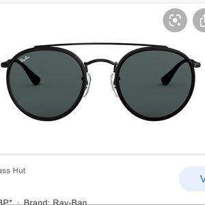 Ray ban round double bridge sunglasses